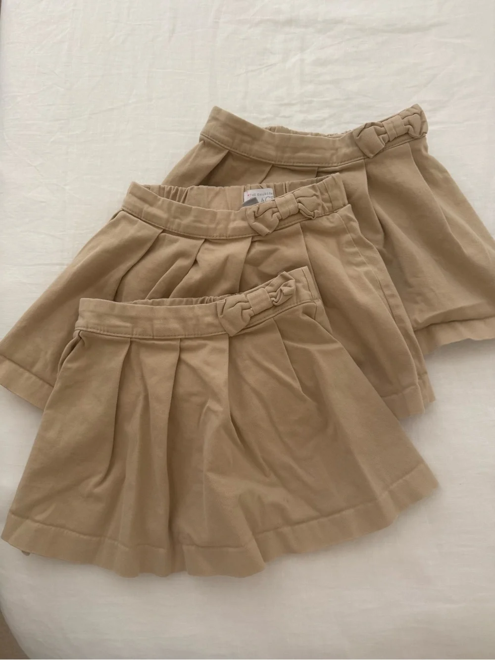 The Childrens Place khaki pleated